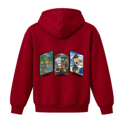Defence Rations Humour Unisex Hoodie