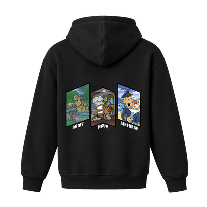Defence Rations Humour Unisex Hoodie