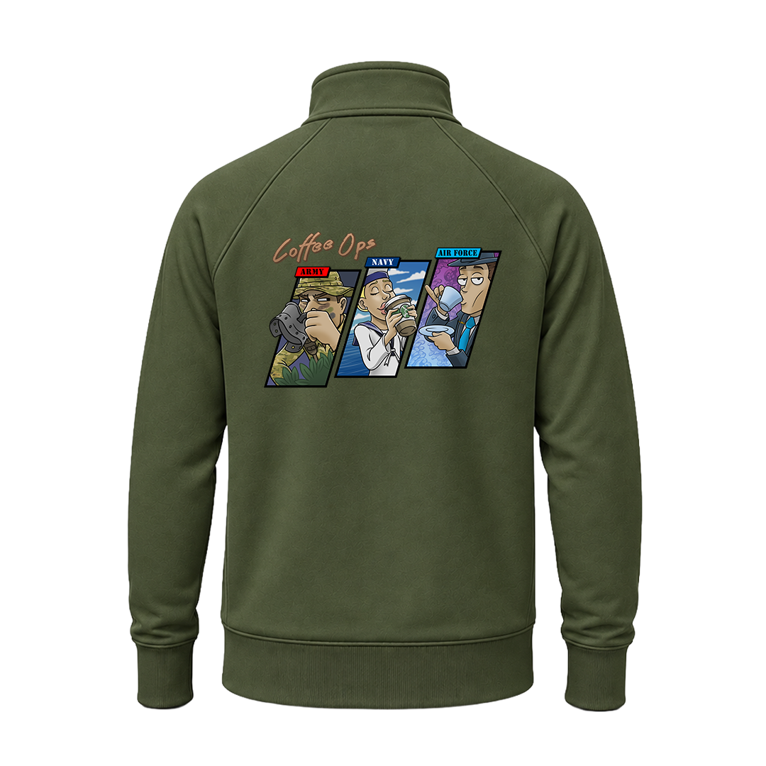 Coffee Ops Zip-up Jackets