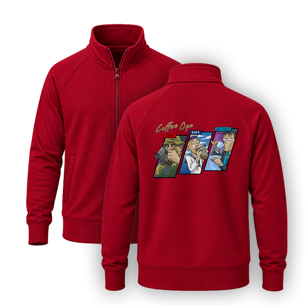Coffee Ops Zip-up Jackets