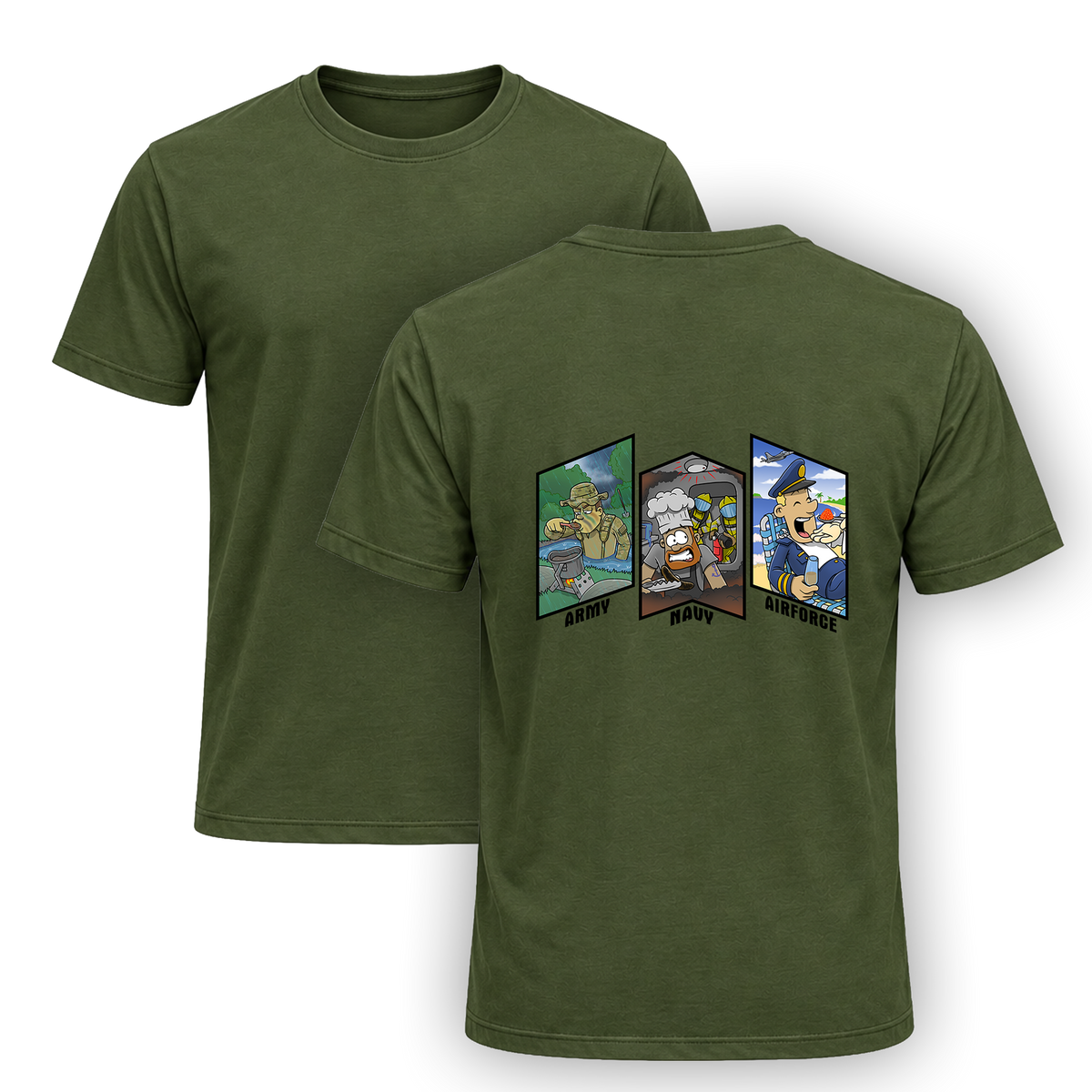 Defence Rations Humour T-Shirt (Unisex)