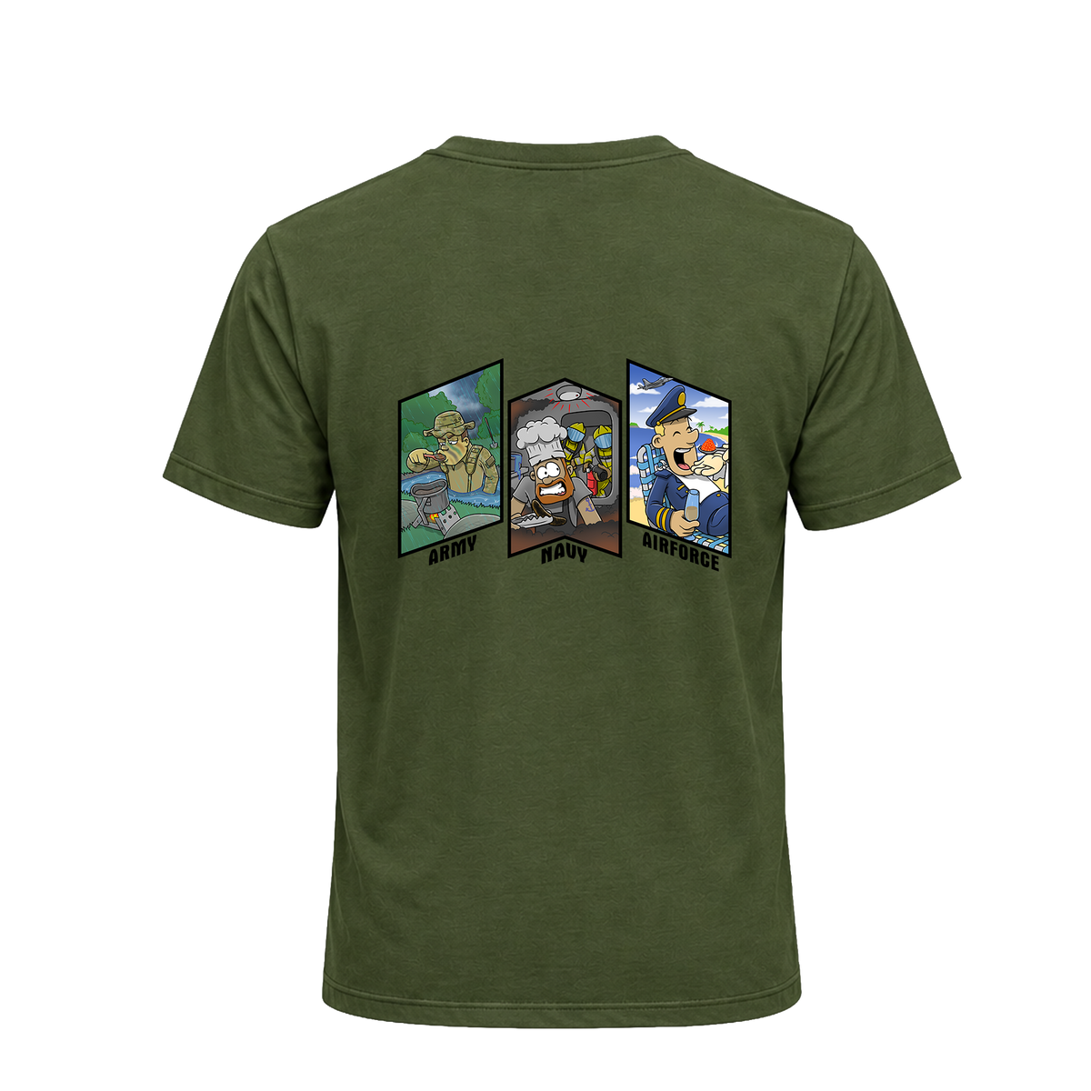 Defence Rations Humour T-Shirt (Unisex)