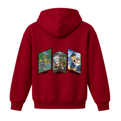Defence Rations Humour Unisex Hoodie