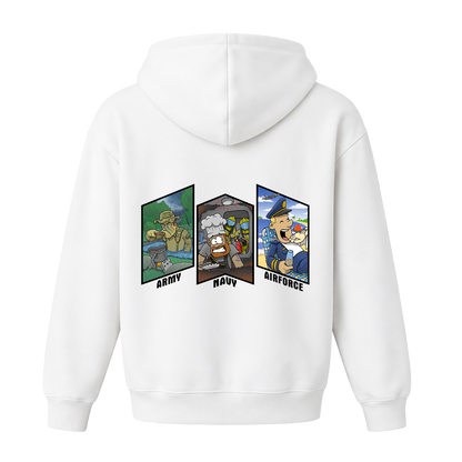 Defence Rations Humour Unisex Hoodie